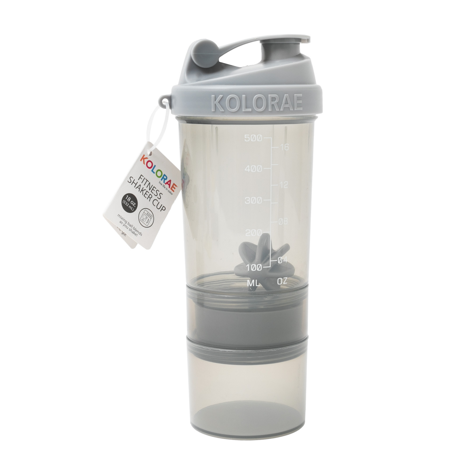 slide 2 of 6, Kolorae Fitness Shaker Cup Neutrals, Assorted Colors, 1 ct