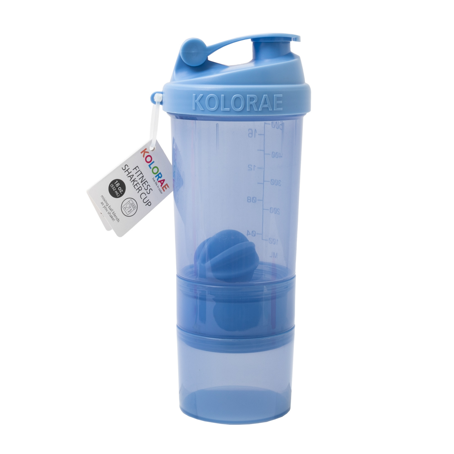 slide 3 of 6, Kolorae Fitness Shaker Cup Neutrals, Assorted Colors, 1 ct