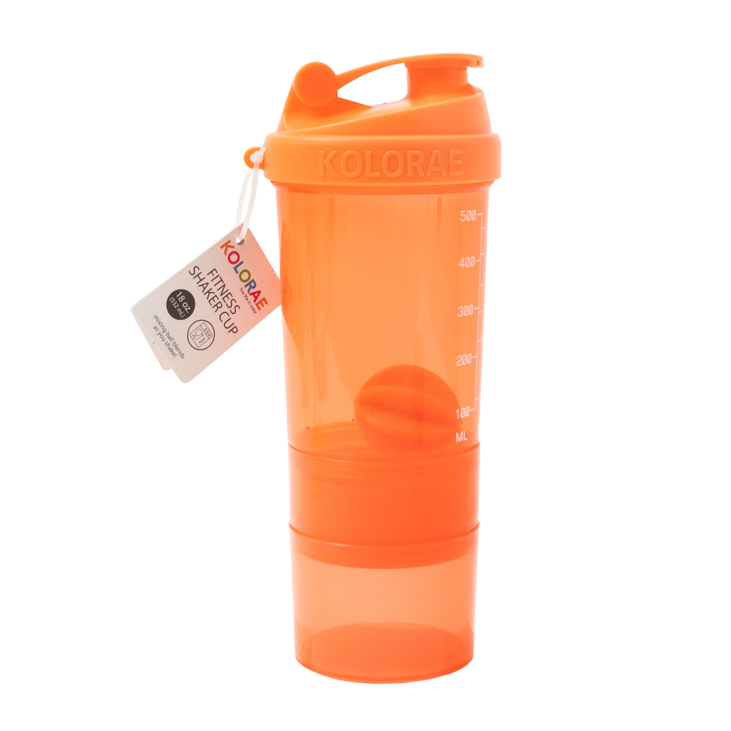 slide 2 of 6, Kolorae Fitness Shaker Cup Brights, Assorted Colors, 1 ct