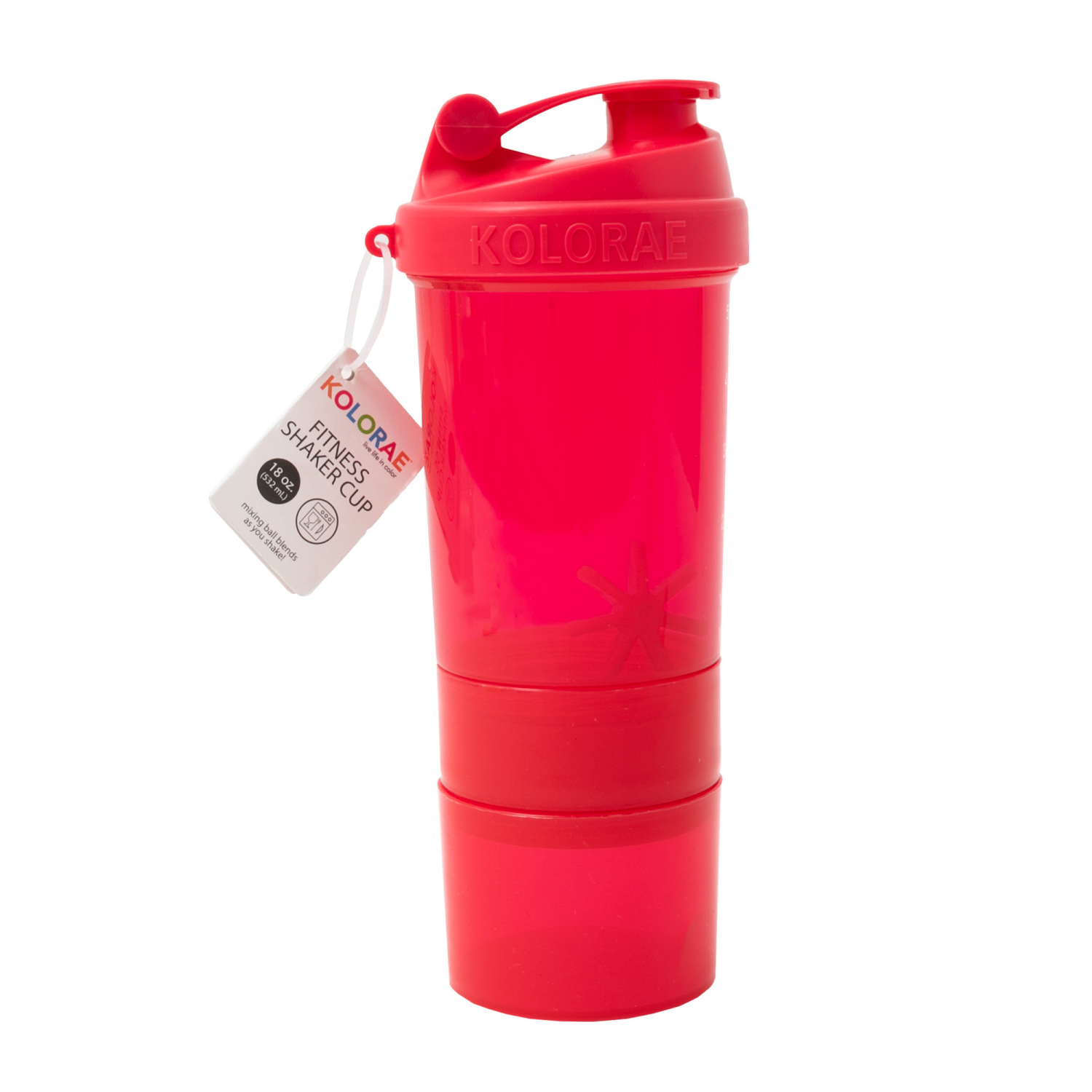 slide 4 of 6, Kolorae Fitness Shaker Cup Brights, Assorted Colors, 1 ct