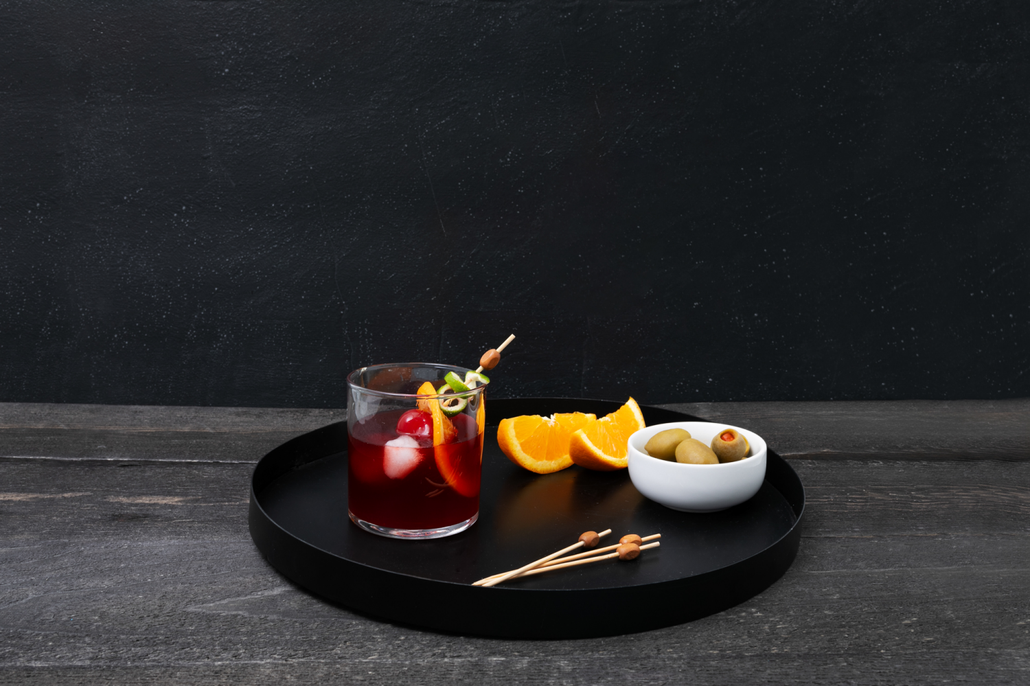 slide 3 of 3, Drynk Wood Appetizer & Garnish Picks 50 Count, 50 ct