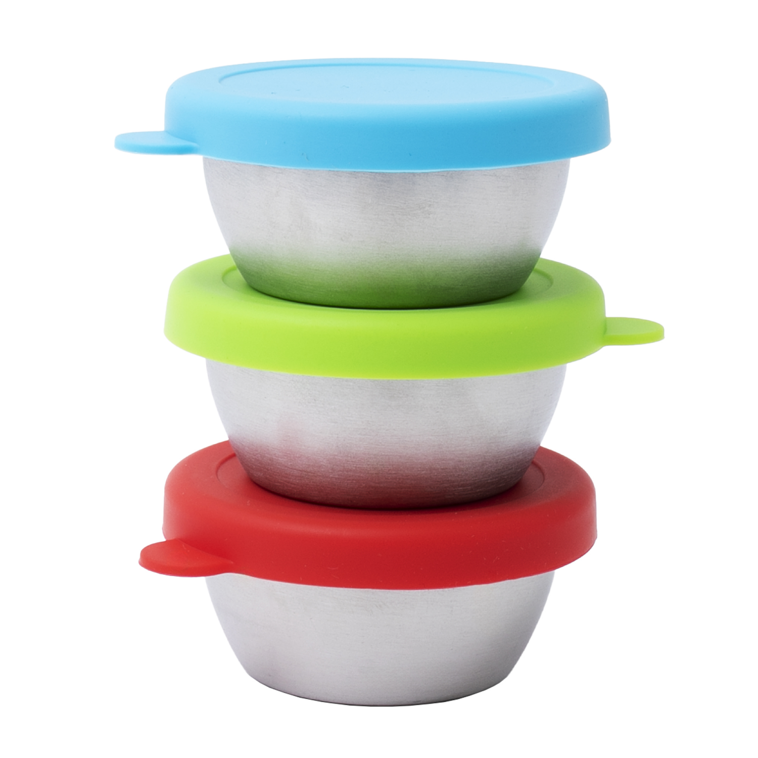 slide 2 of 3, Viovia Stainless Steel Condiment Cups, 3 Count, 3 ct