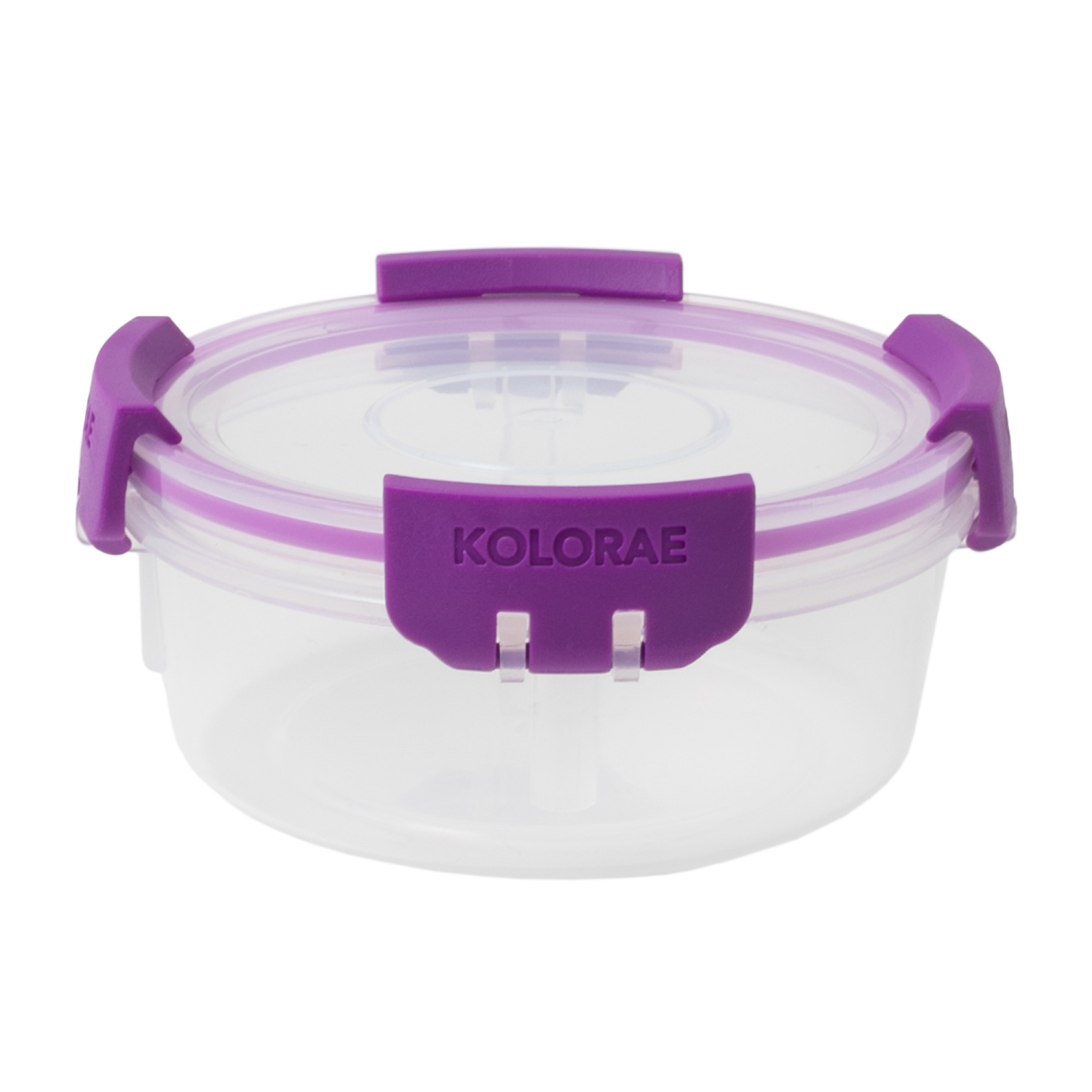 slide 3 of 7, Kolorae 8 Ounce Round Snap Container, 8 oz