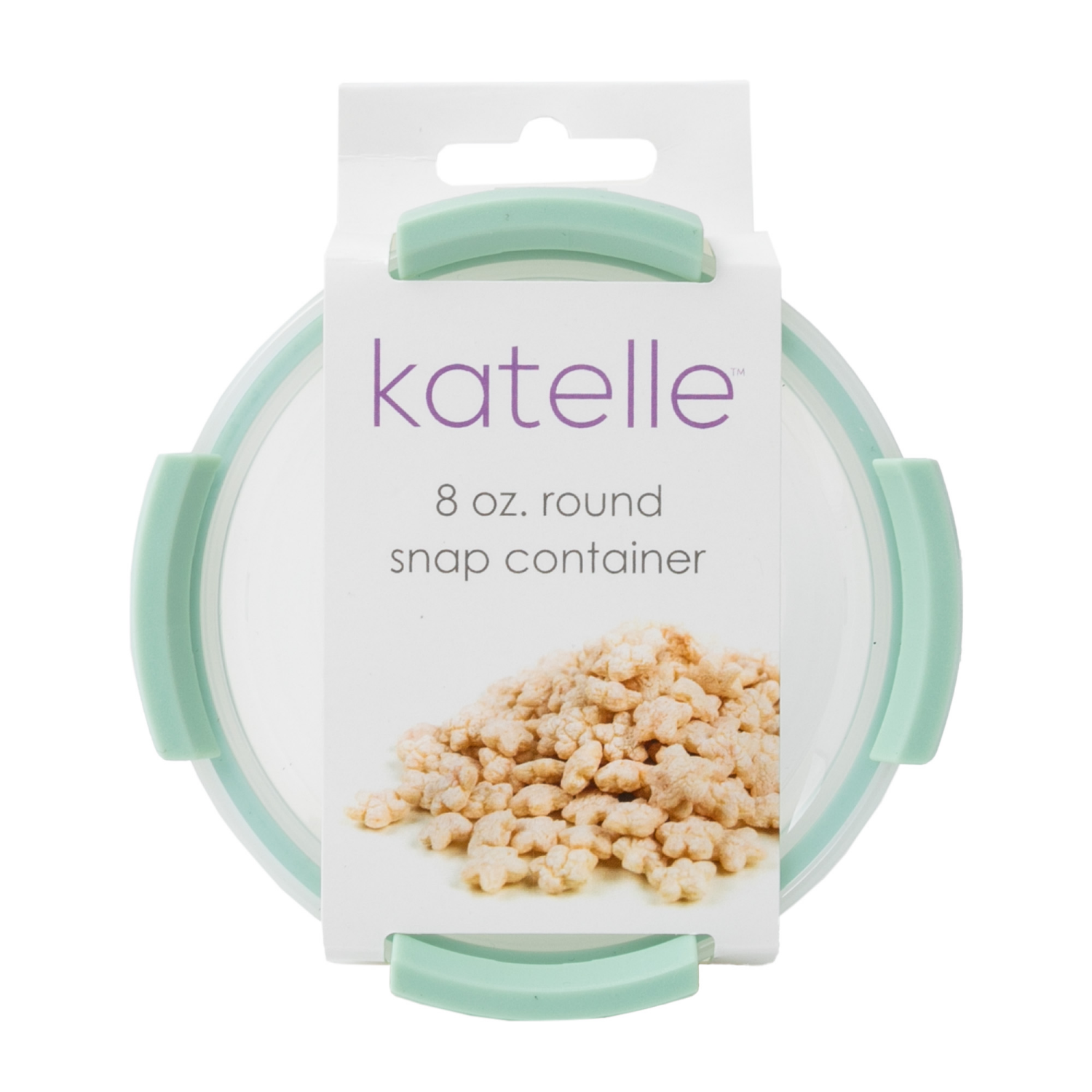 slide 1 of 3, Katelle 8 Ounce Round Snap Container, 8 oz