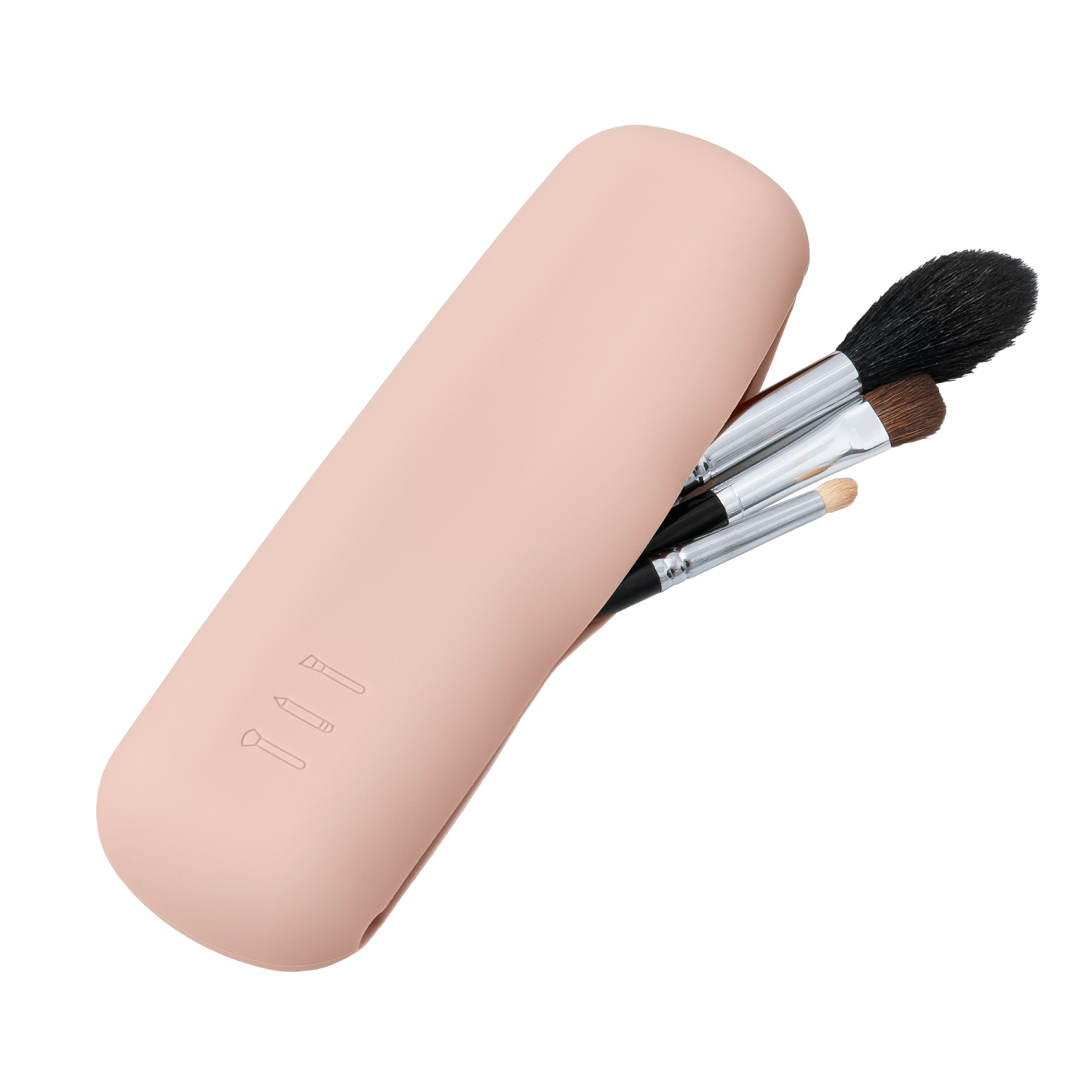 slide 5 of 5, Katelle Makeup Brush Travel Case with Magnetic Closure, 1 ct