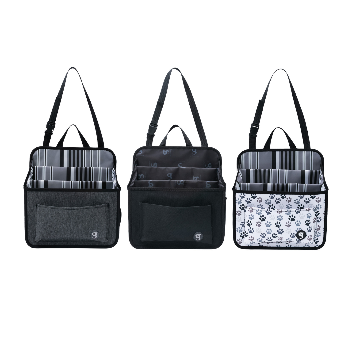 slide 1 of 1, Gecko Front Seat Caddy Asrt, 1 ct