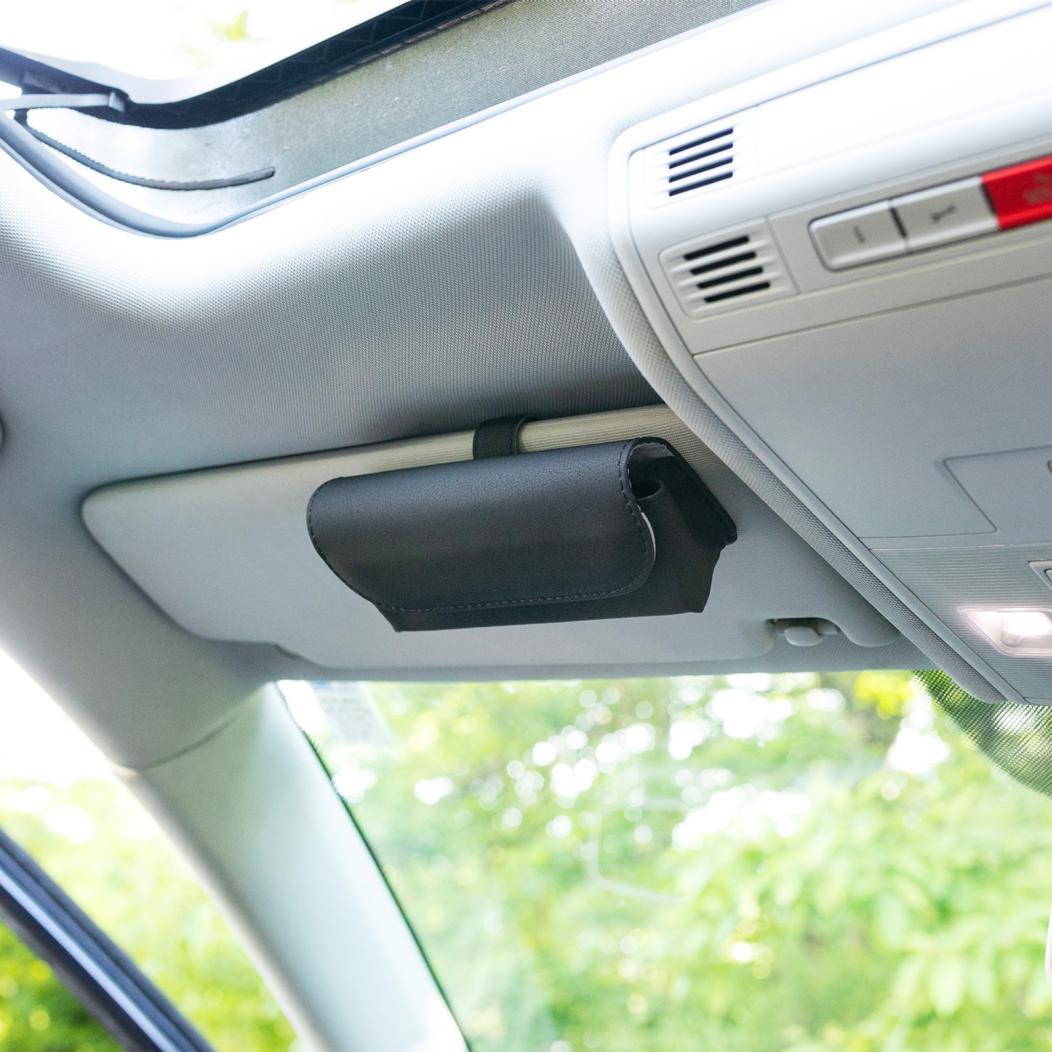 slide 4 of 5, Gecko Auto Visor Sunglasses Case, 1 ct