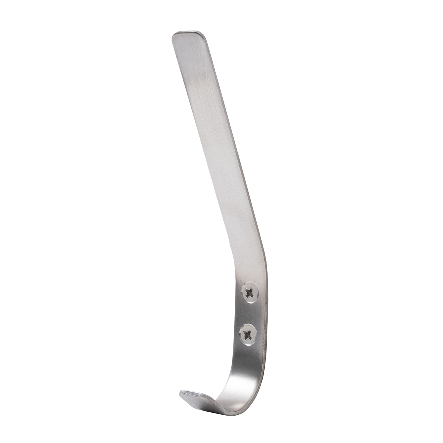 slide 2 of 2, Kolorae Double Wall Hook Silver 2 Count, 2 ct