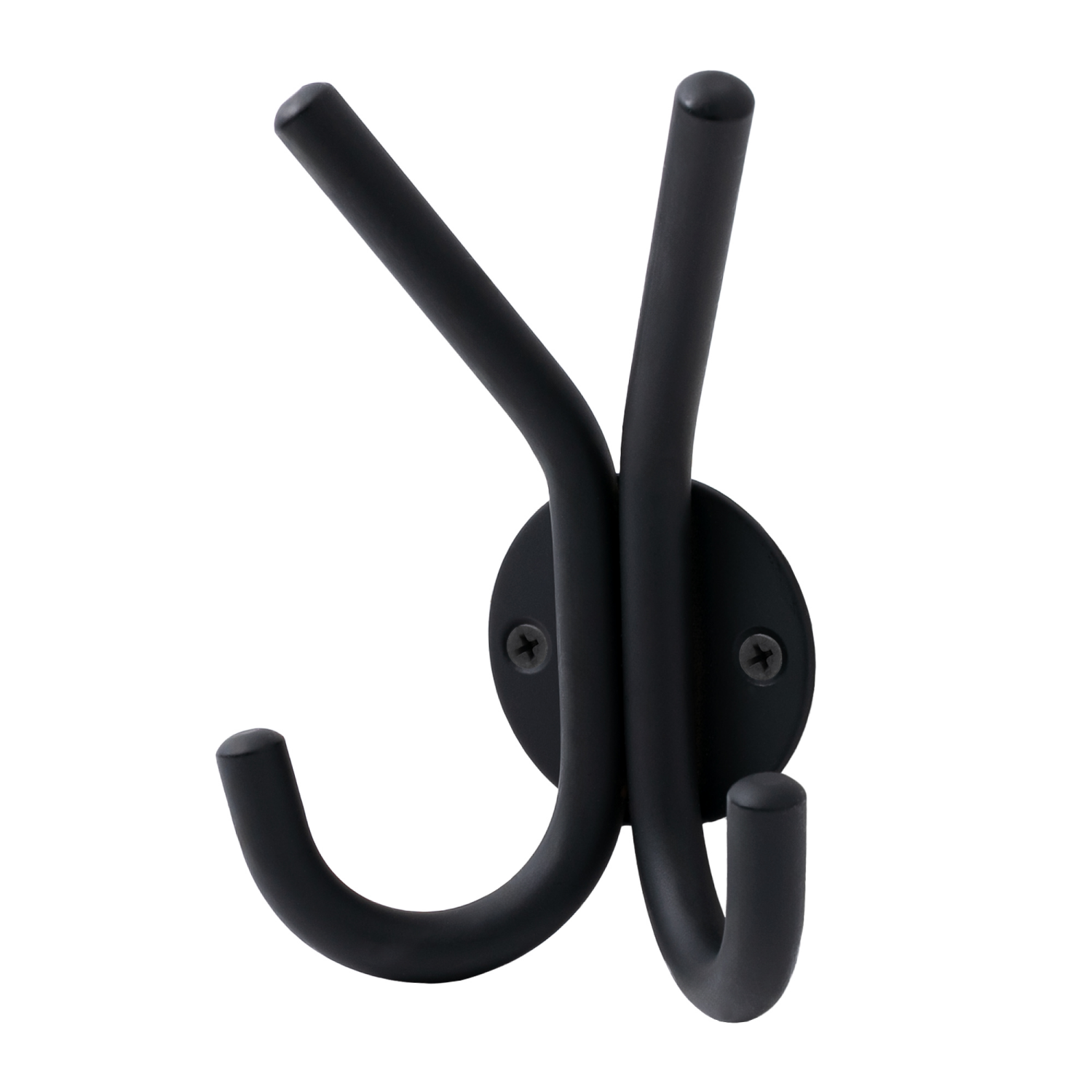 slide 2 of 2, Kolorae Double Iron Hook Black, 1 ct