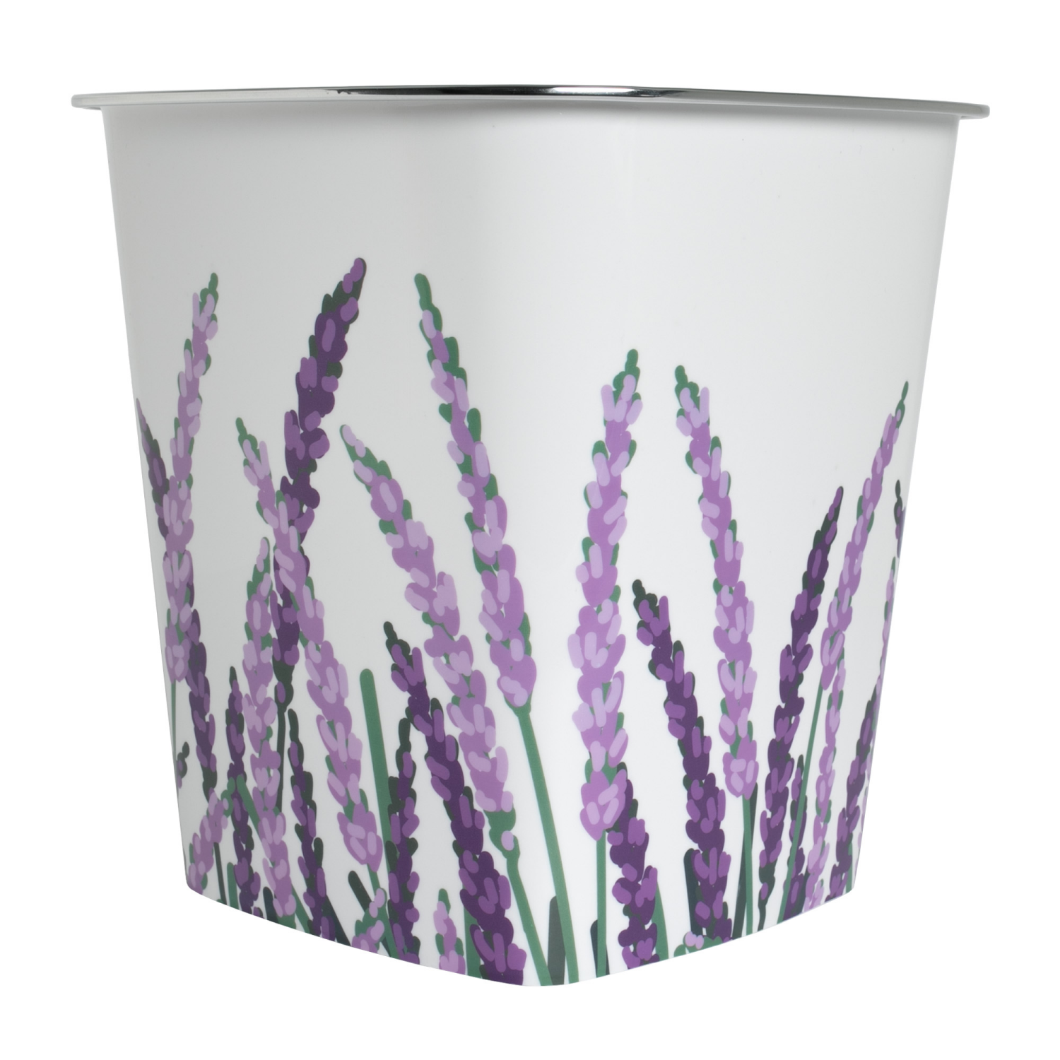 slide 2 of 2, Kolorae Waste Can Lavender, 1 ct