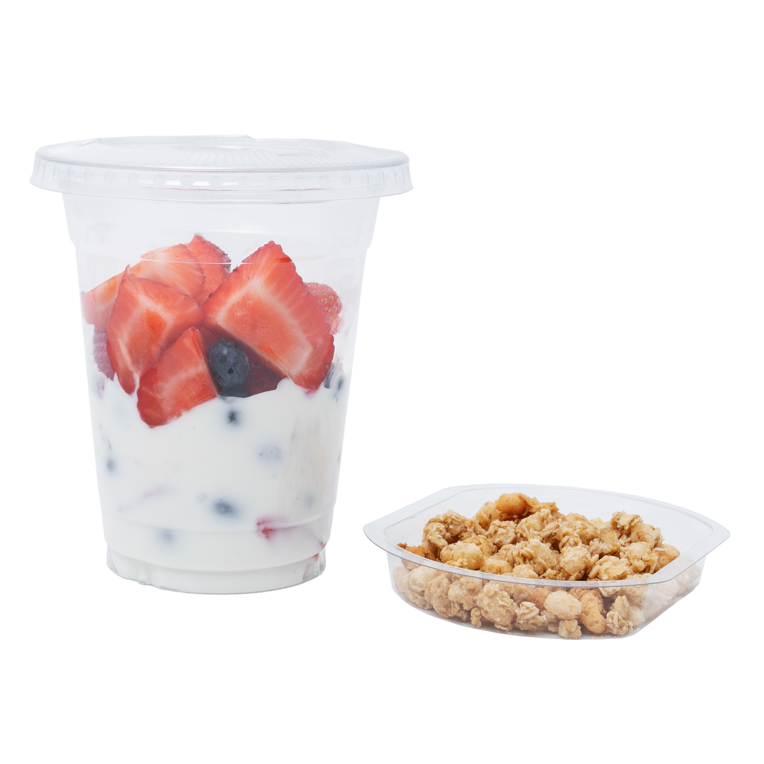 slide 2 of 5, Viovia 12 Oz Parfait Cups, 10 Count, 10 ct; 12 oz