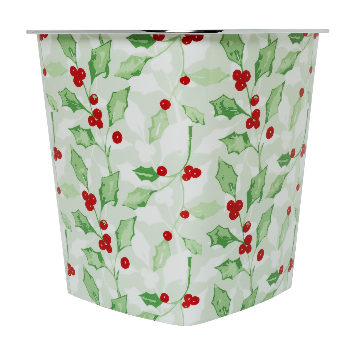 slide 2 of 2, Kolorae Waste Can Holly Berries, 1 ct