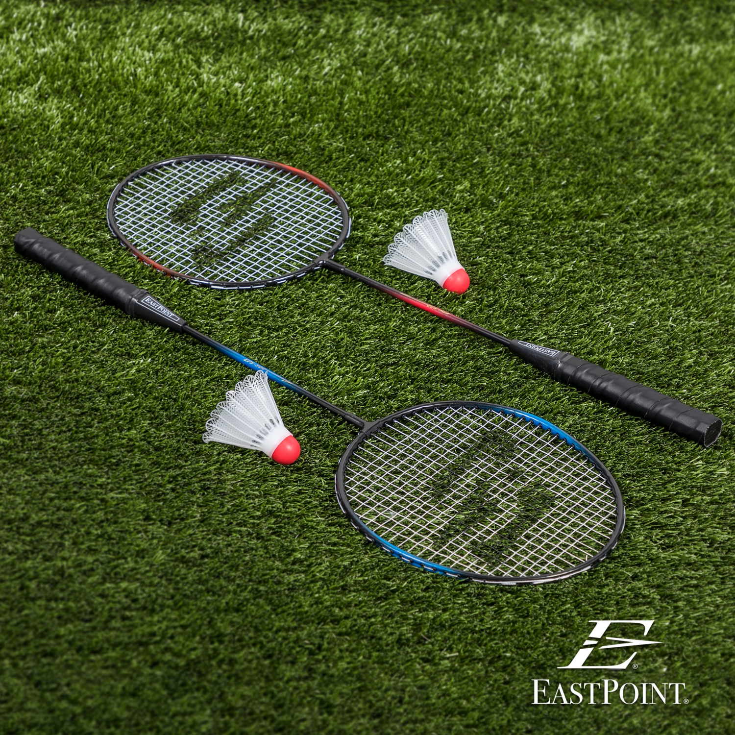 slide 4 of 6, EASTPOINT 2 Player Badminton Racket Set, 1 ct