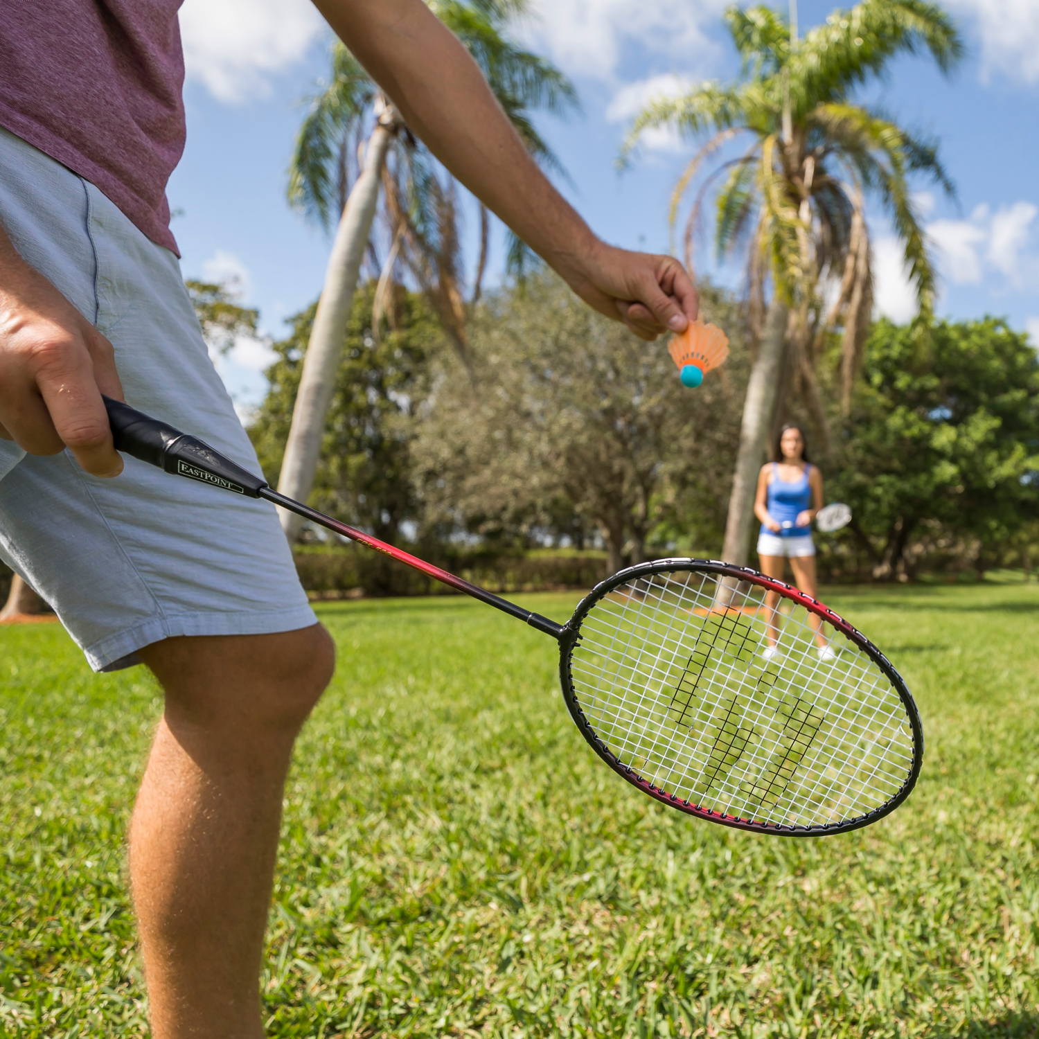 slide 3 of 3, EastPoint Sports Shuttlecocks - 6 Count, 6 ct