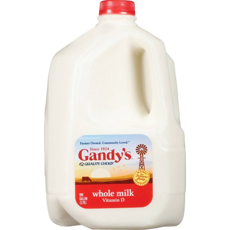slide 1 of 8, Gandy's Whole Milk - 1gal, 1 gal