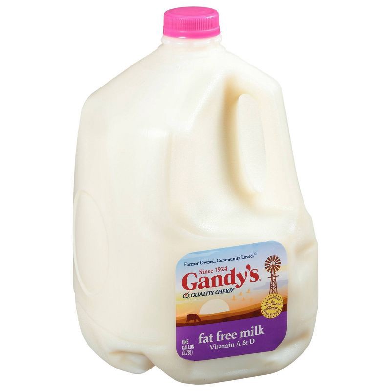 slide 5 of 8, Gandy's Skim Milk - 1gal, 1 gal
