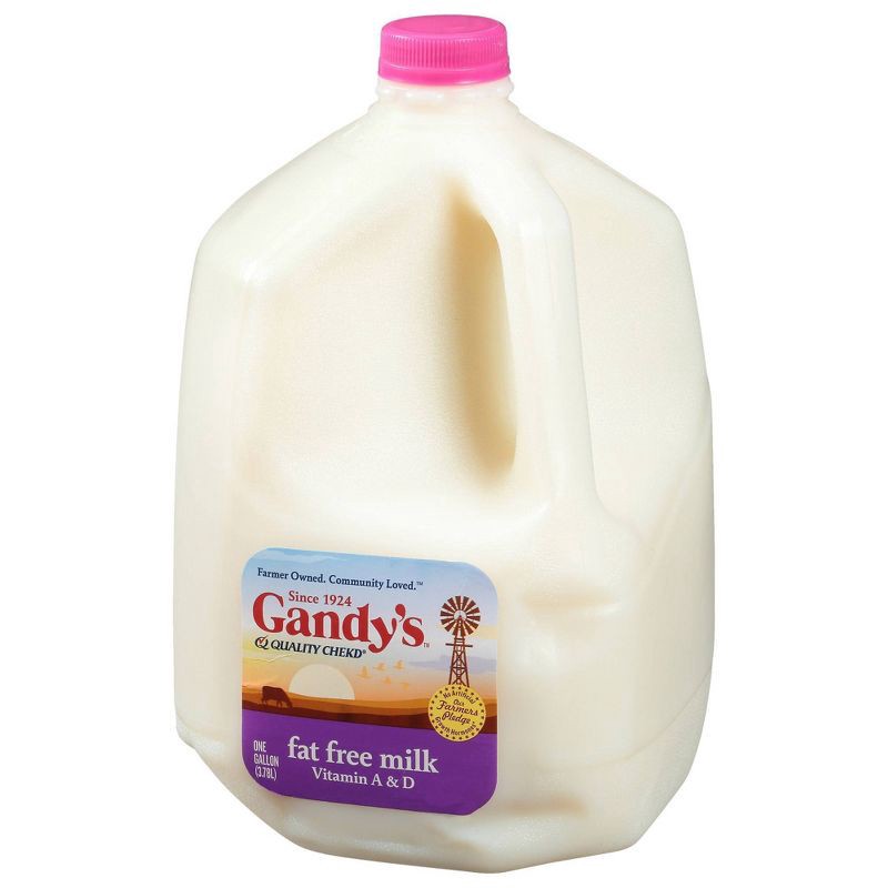 slide 7 of 8, Gandy's Skim Milk - 1gal, 1 gal