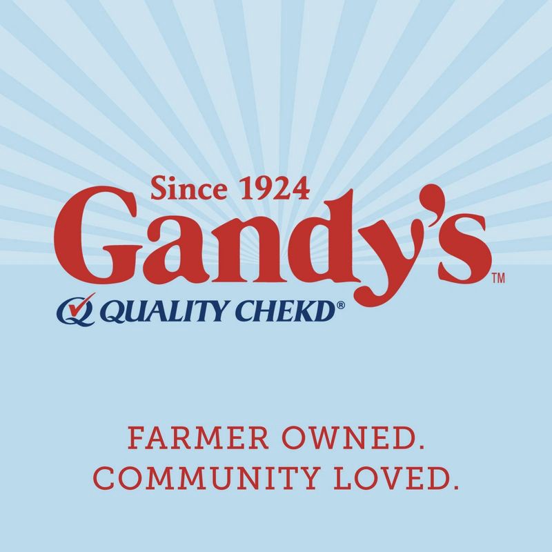 slide 3 of 7, Gandy's 1% Milk - 0.5gal, 1/2 gal