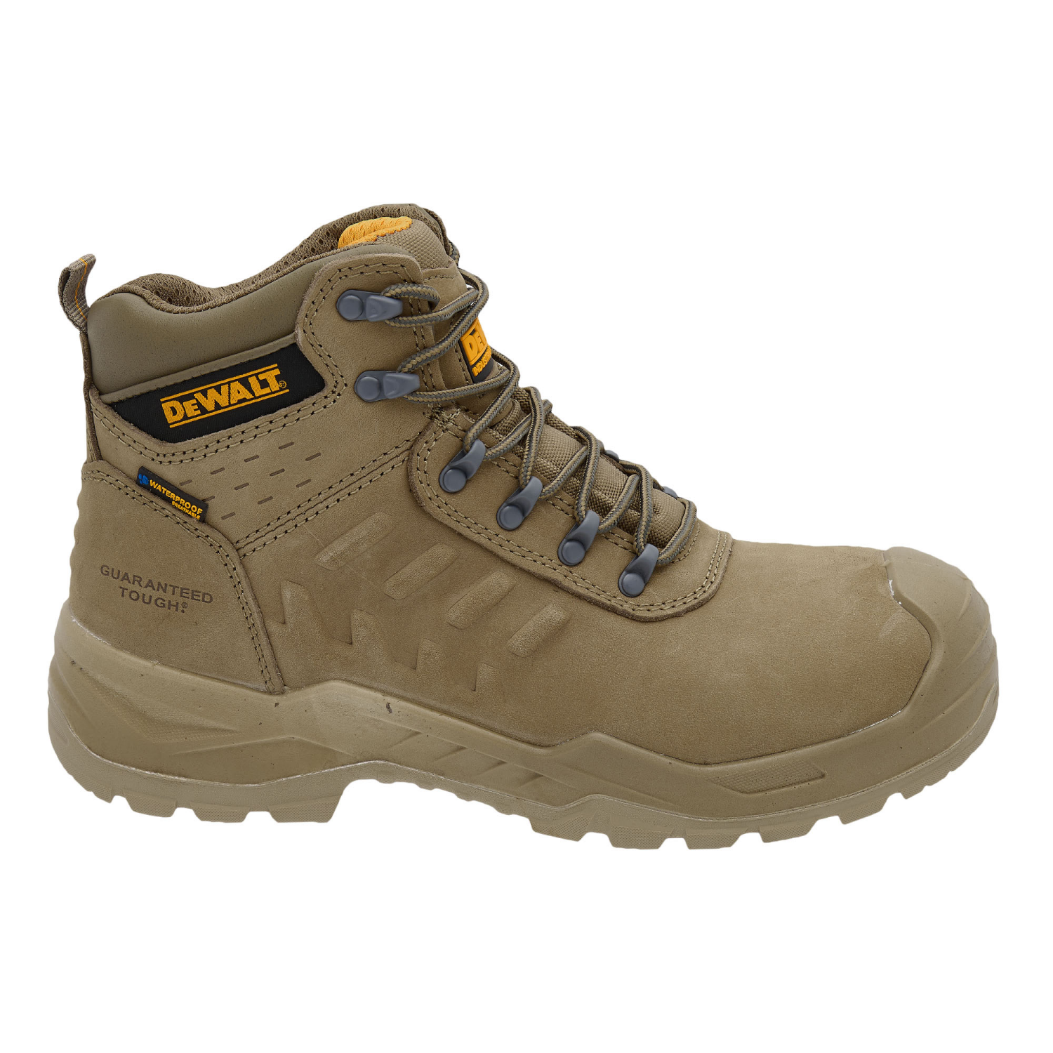 slide 1 of 6, DeWalt Mens Bowman Work Boots, Sand, Size 9.5, 1 ct