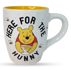 SILVER BUFFALO Sb Winnie The Pooh Here For The Hunny 25oz Jumbo Curved Ceramic Mug