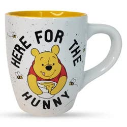 SILVER BUFFALO Sb Winnie The Pooh Here For The Hunny 25oz Jumbo Curved Ceramic Mug