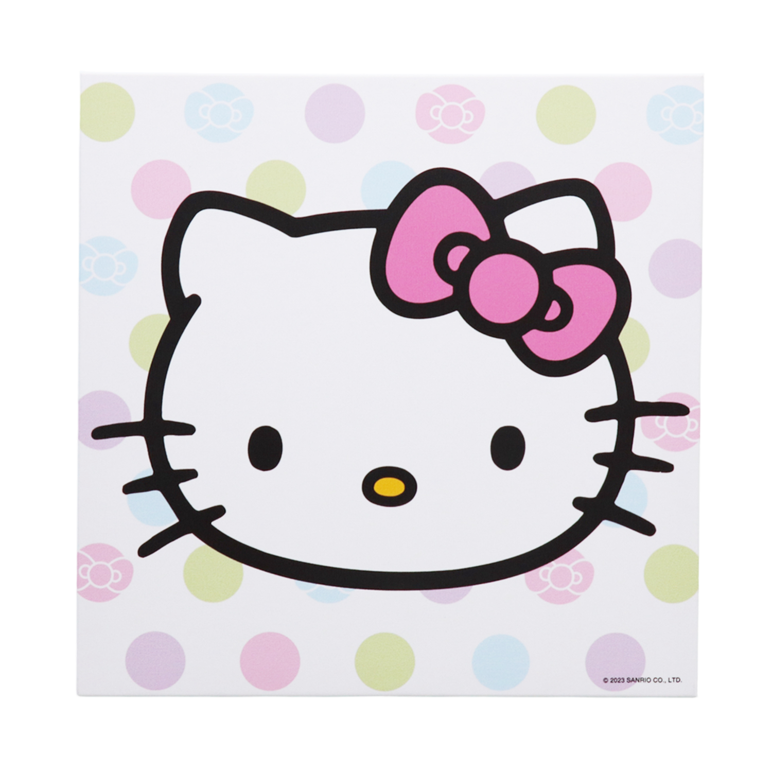 slide 1 of 1, SB Hello Kitty Canvas Wall Art 12" x 12", 12 in x 12 in
