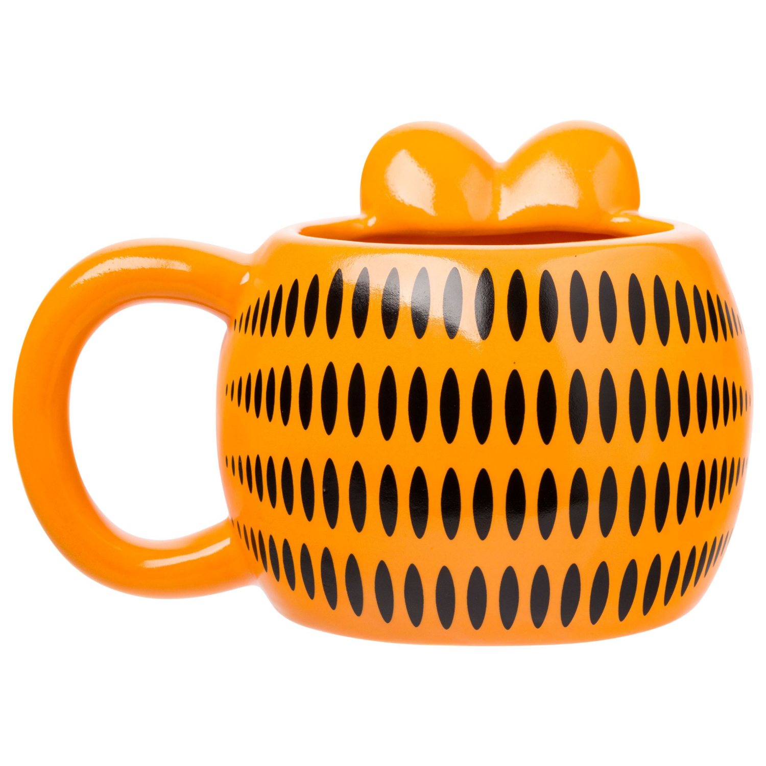 slide 2 of 2, SILVER BUFFALO SB Garfield Face Ceramic 3D Sculpted Mug, 20 oz