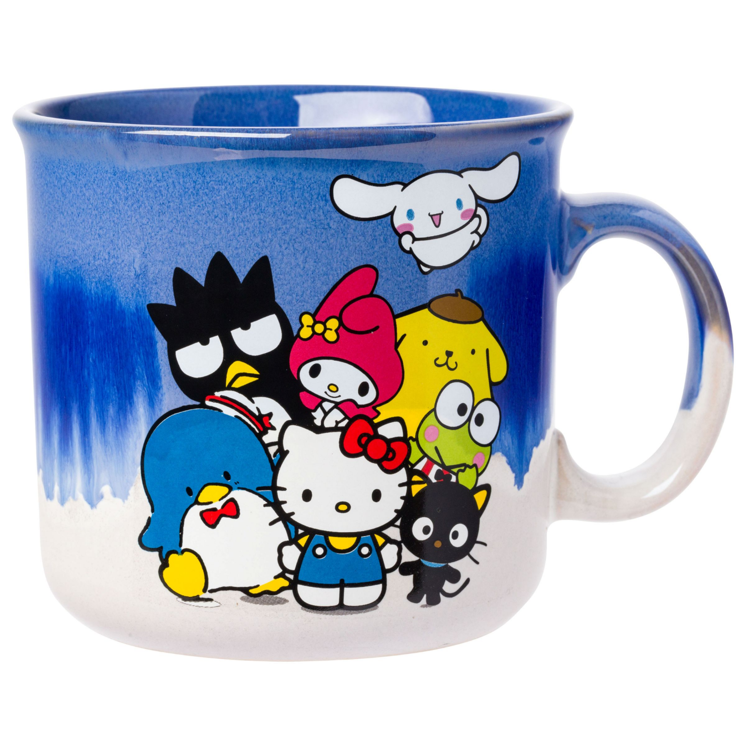 slide 1 of 1, SILVER BUFFALO SB Sanrio Reactive Glaze 20oz Ceramic Camper Mug, 20 oz