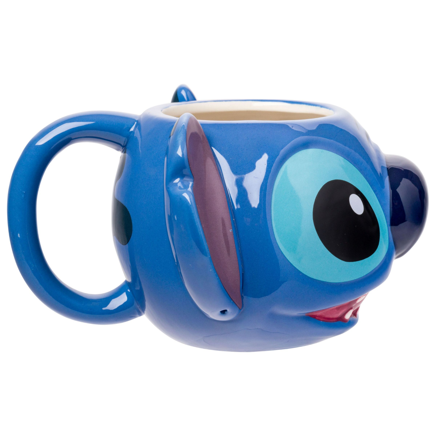 slide 4 of 4, SILVER BUFFALO SB Stitch Ceramic 3D Sculpted Mug, 1 ct