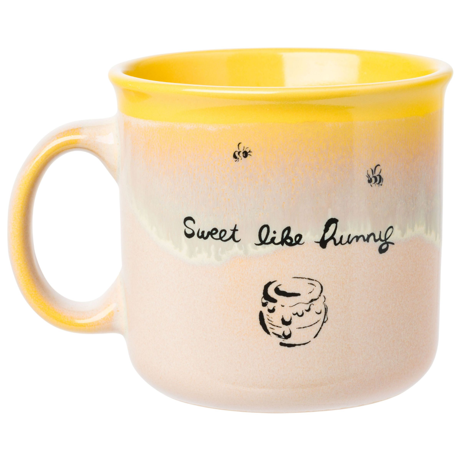 slide 2 of 2, SILVER BUFFALO SB Winnie the Pooh Reactive Glaze 20oz Ceramic Camper Mug, 20 oz