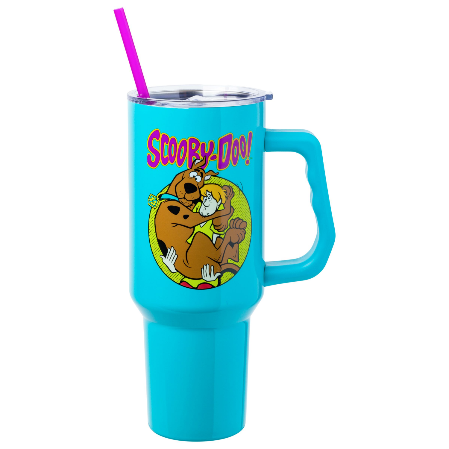 slide 1 of 1, SB Scooby Doo Shaggy 40oz Stainless Steel Tumbler with Handle, 40 oz