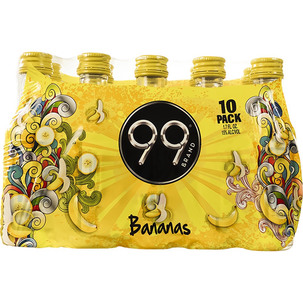 slide 1 of 1, 99 Brand Bananas 10/1.69oz, 50 ml