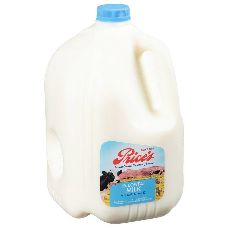 slide 3 of 7, Price's 1% Milk - 1gal, 1 gal