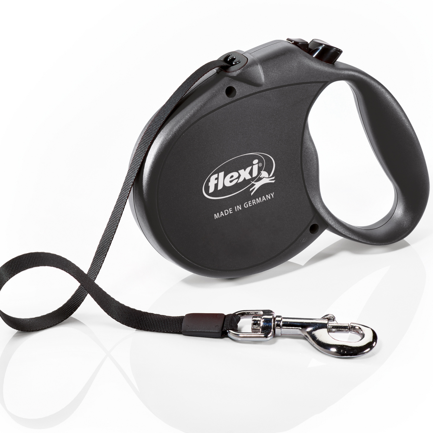 slide 2 of 2, Flexi 16' Retractable Leash, Large, 16 ft