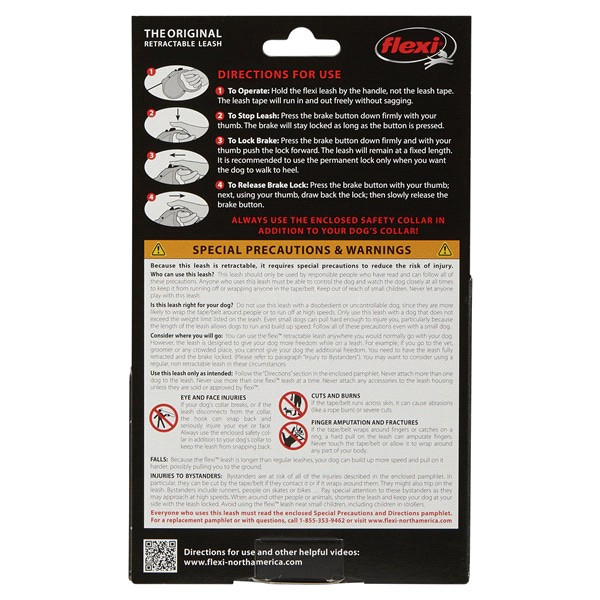 slide 4 of 5, Flexi Neon Tape Leash For Large Dogs up to, 110 lb