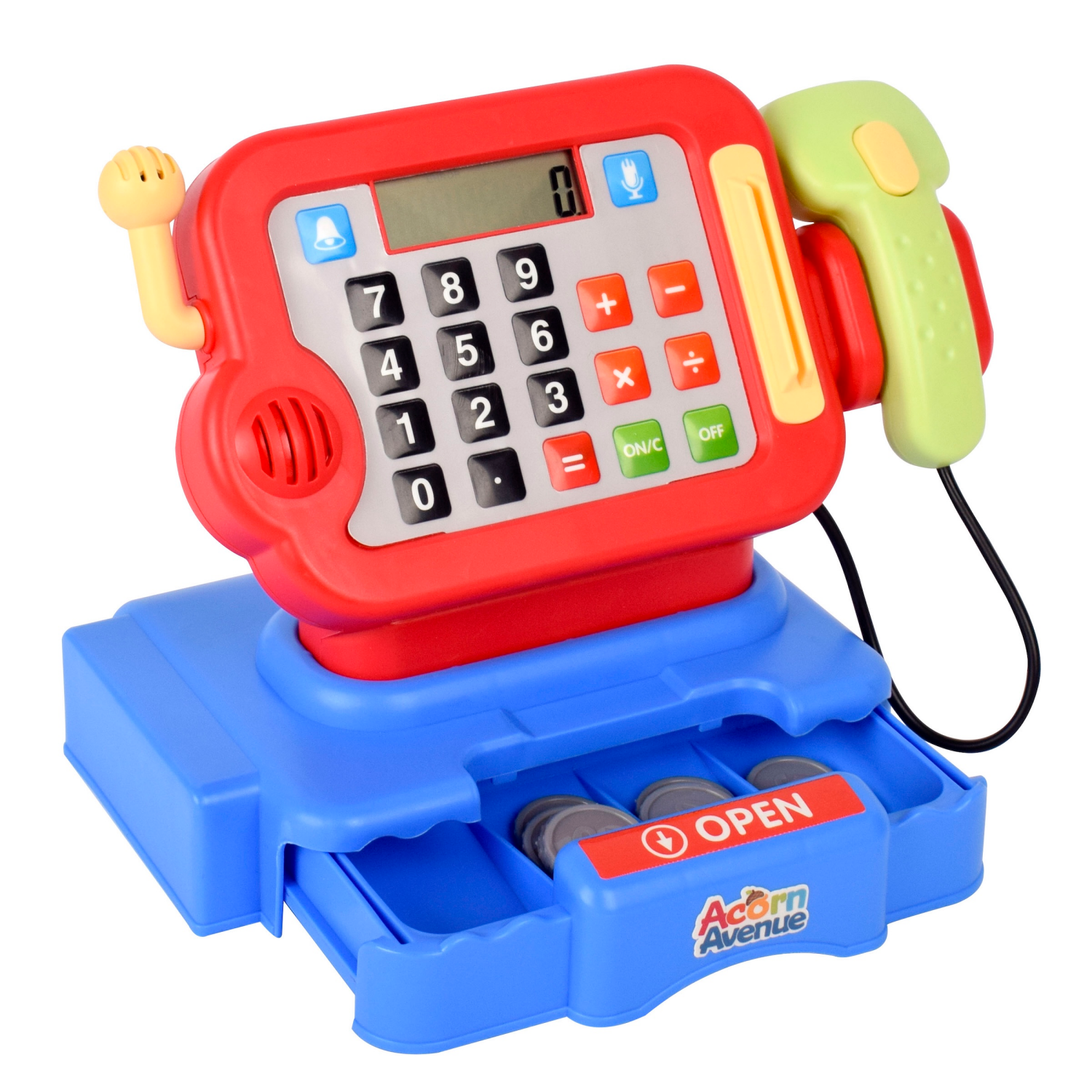 slide 6 of 8, Acorn Avenue Cash Register, 1 ct