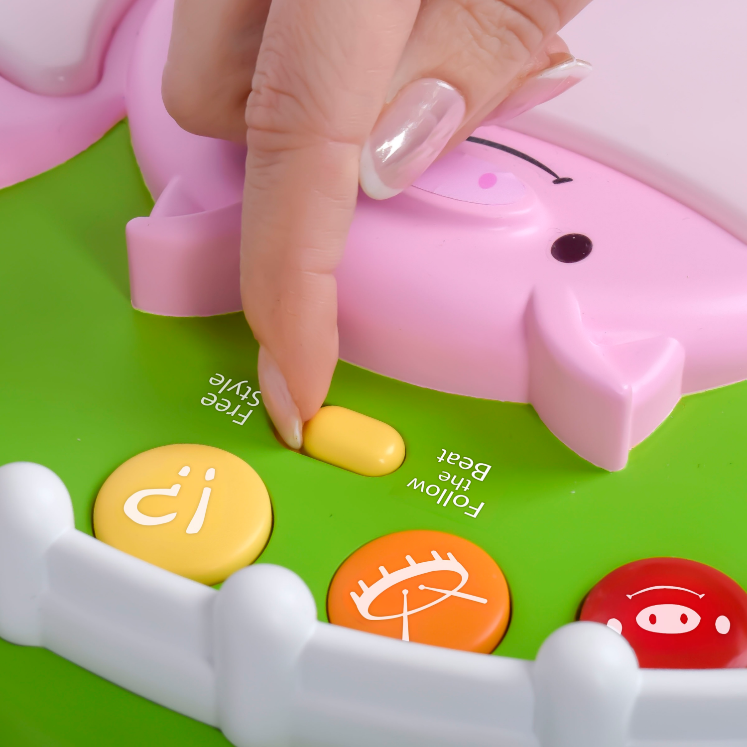 slide 3 of 8, Acorn Avenue 3 Little Pigs Drum Set, 1 ct