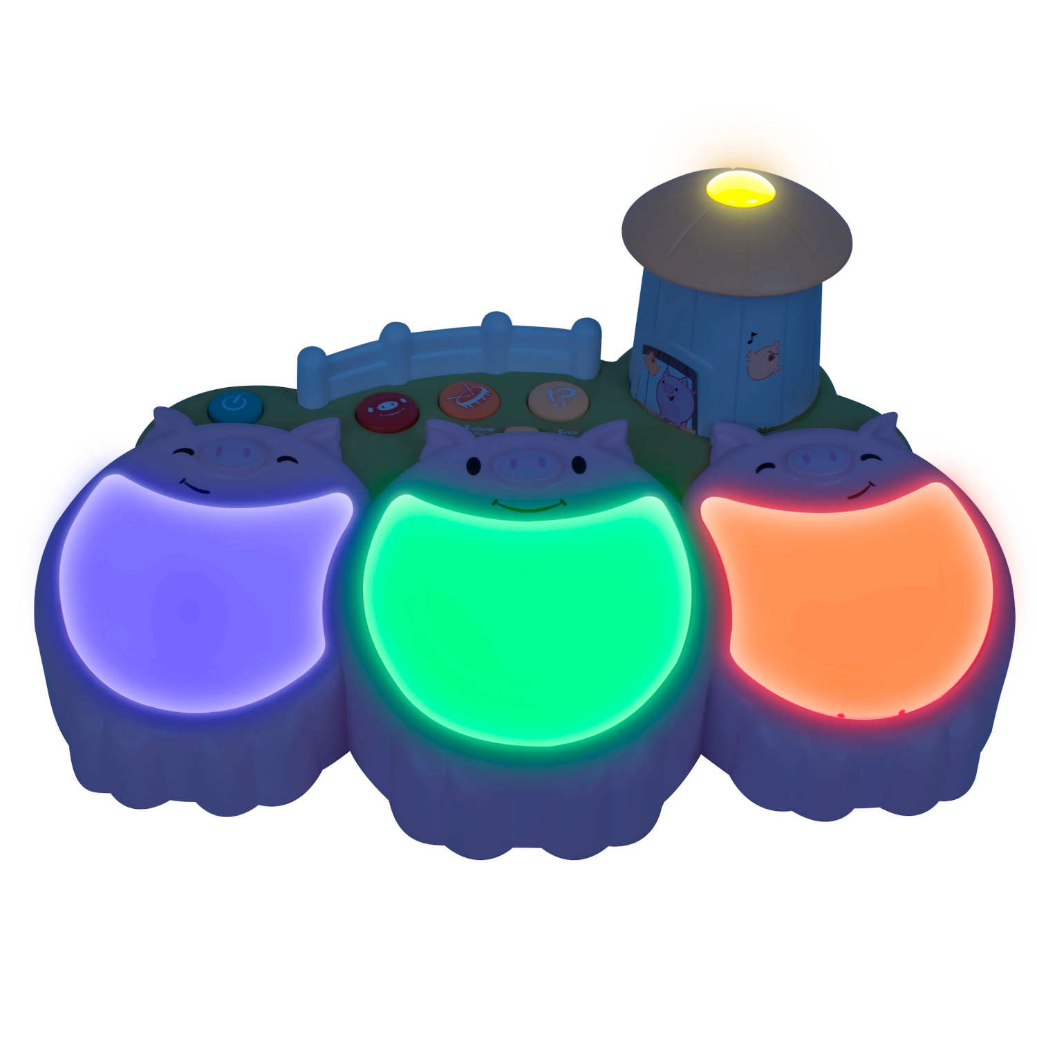 slide 7 of 8, Acorn Avenue 3 Little Pigs Drum Set, 1 ct