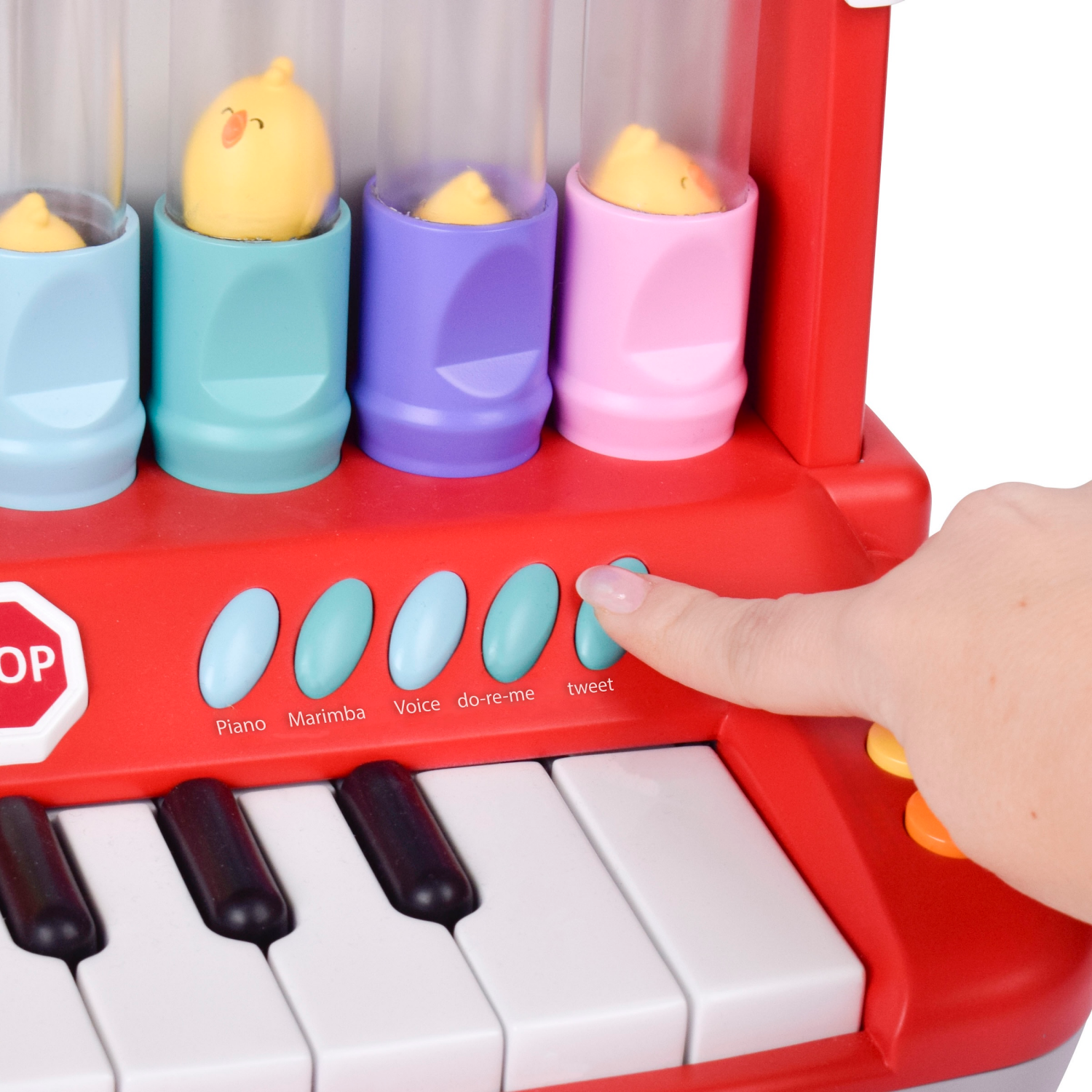 slide 6 of 8, Acorn Avenue Musical Keyboard, 1 ct