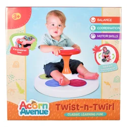 Acorn Avenue Twist N Twirl Baby and Toddler Learning Toys