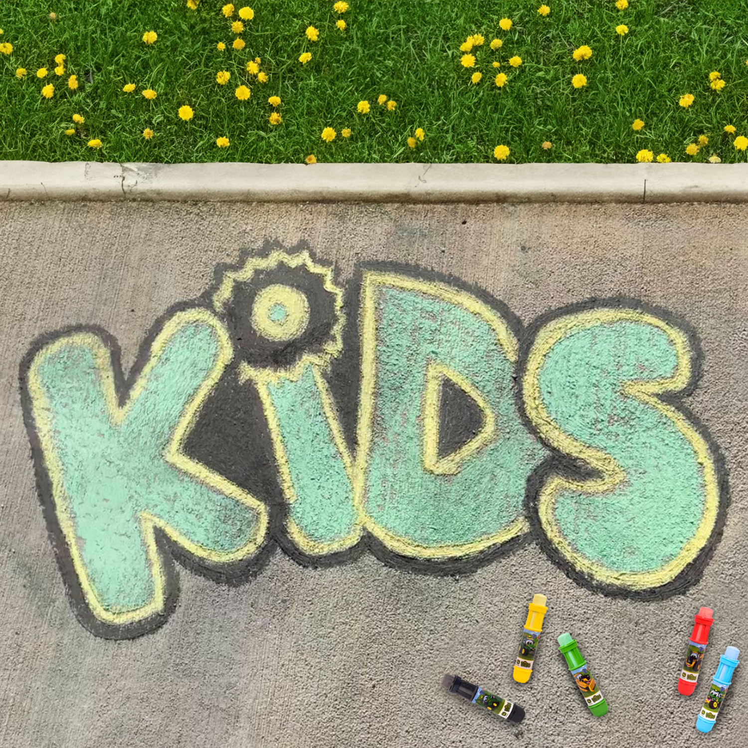 slide 2 of 3, JOHN DEERE CHALK HOLDERS 5pcs, 5 ct