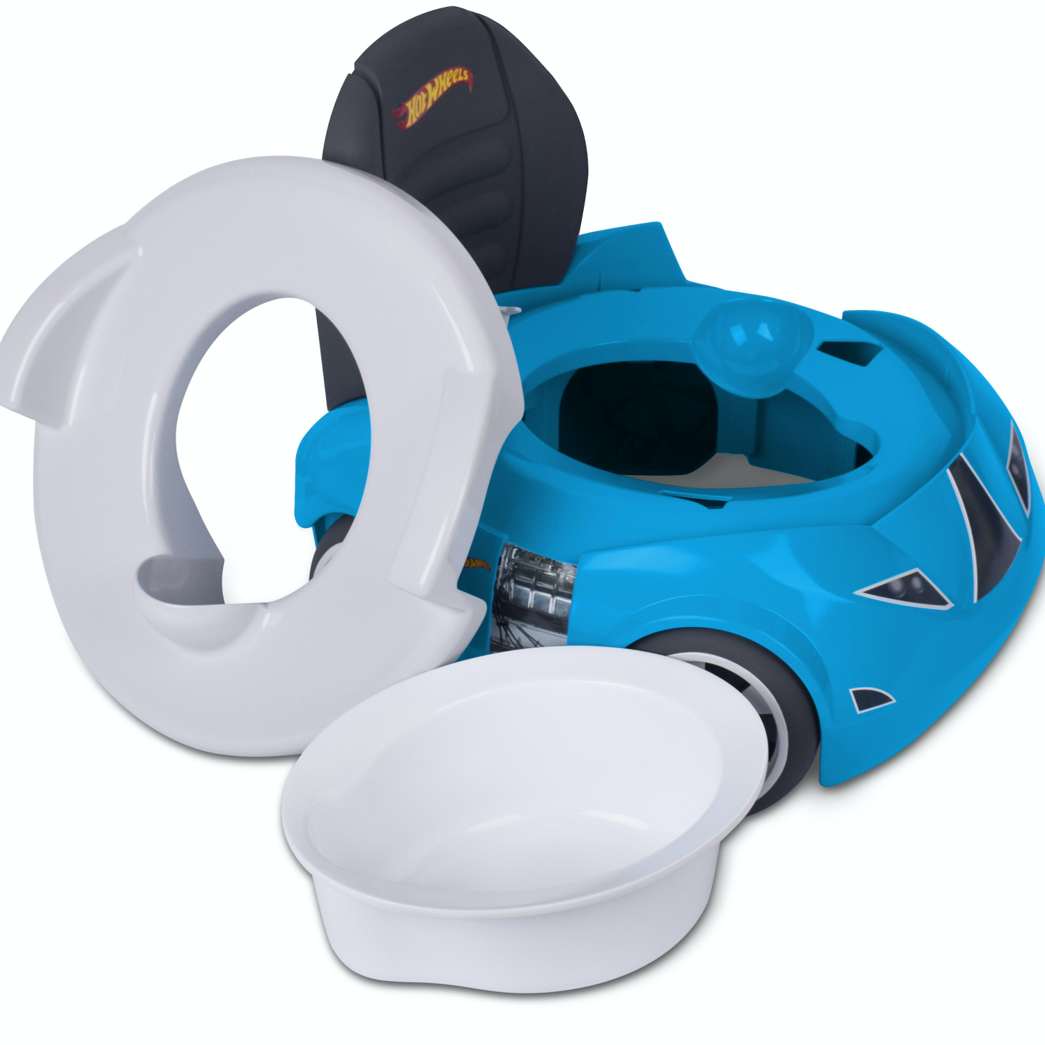 slide 3 of 5, Hot Wheels Potty Trainer - Blue, 1 ct