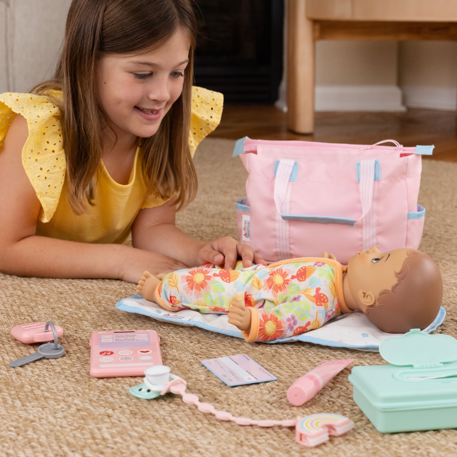 slide 4 of 5, Acorn Avenue My Baby Doll Diaper Playset, 1 ct