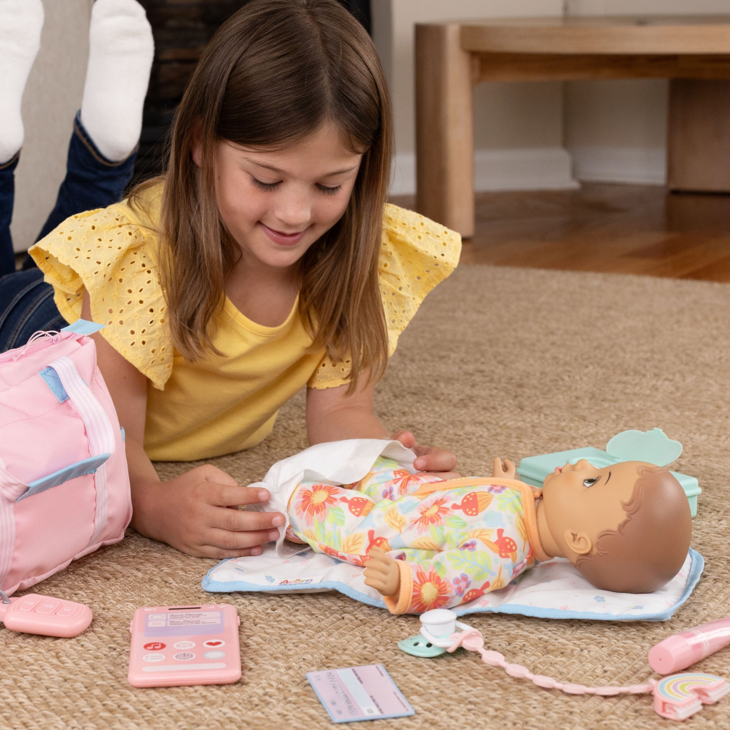 slide 5 of 5, Acorn Avenue My Baby Doll Diaper Playset, 1 ct