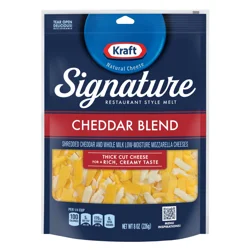 Kraft Signature Cheddar Blend 8 oz