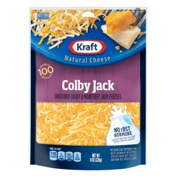 Kraft Colby Jack Shredded Cheese, 8 oz Bag
