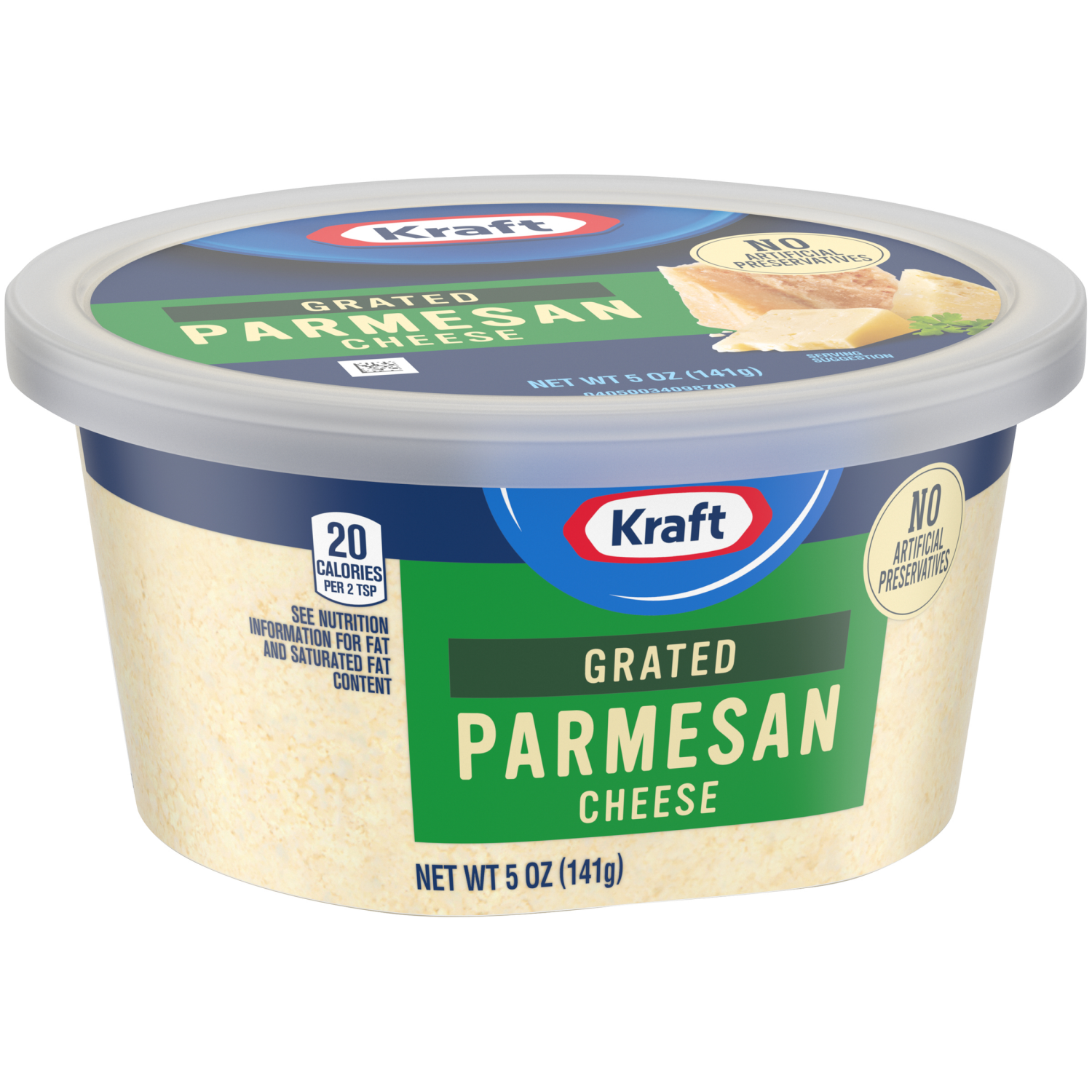 slide 4 of 6, Kraft Refrigerated Grated Parmesan Cheese, 5 oz Tub, 5 oz