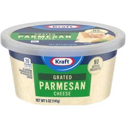 Kraft Refrigerated Grated Parmesan Cheese, 5 oz Tub