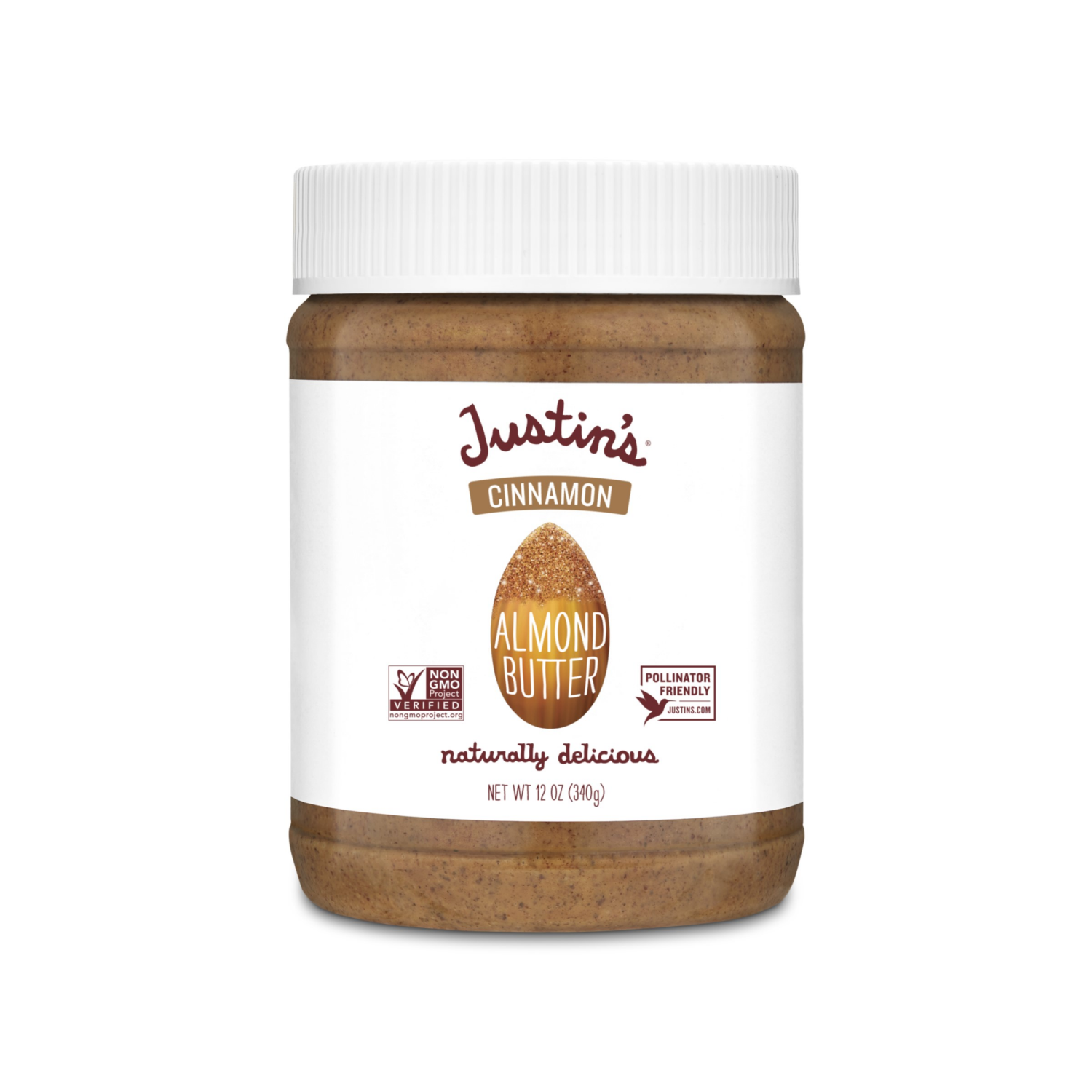 slide 1 of 3, Justin's Cinnamon Almond Butter - 16 oz, 16 oz