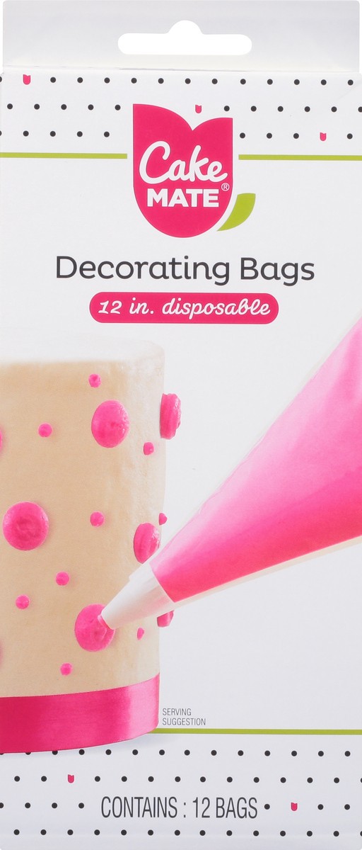 slide 6 of 11, Cake Mate Decorating Bags, 12 ct